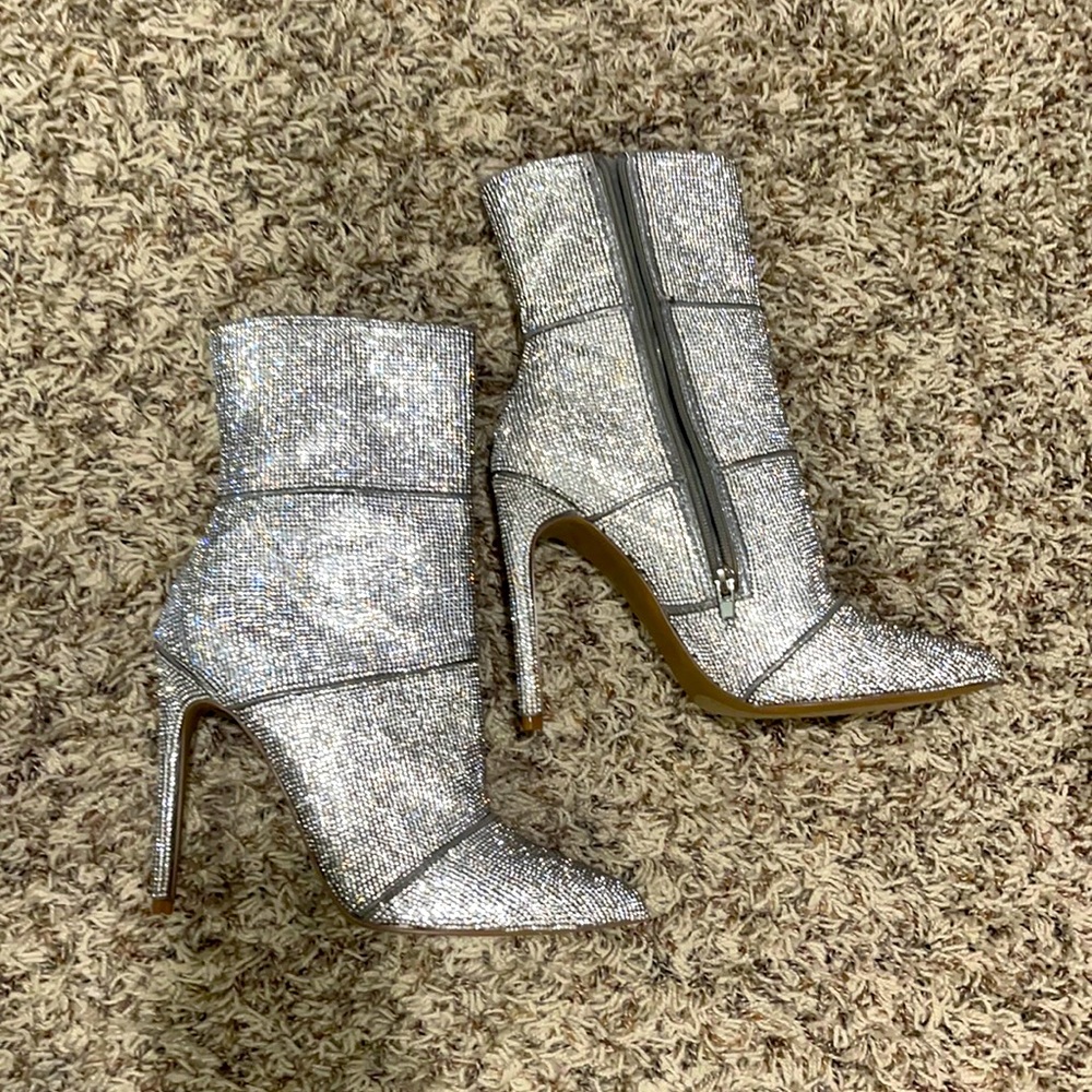 Steve Madden sparkle boots